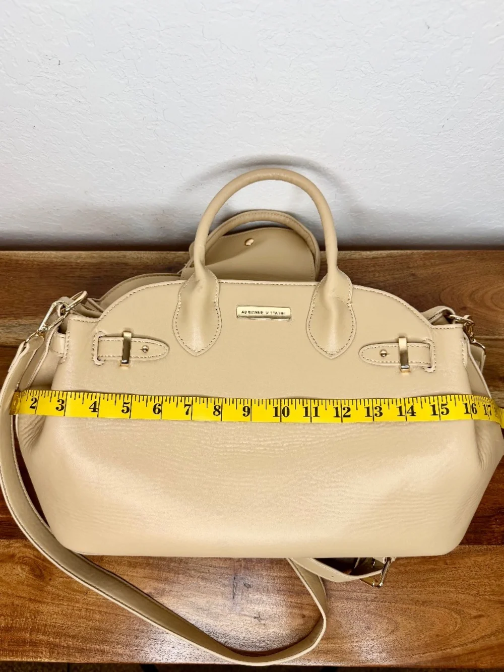 Adrienne Vittadini Large Dome Satchel Carryall Handbag
